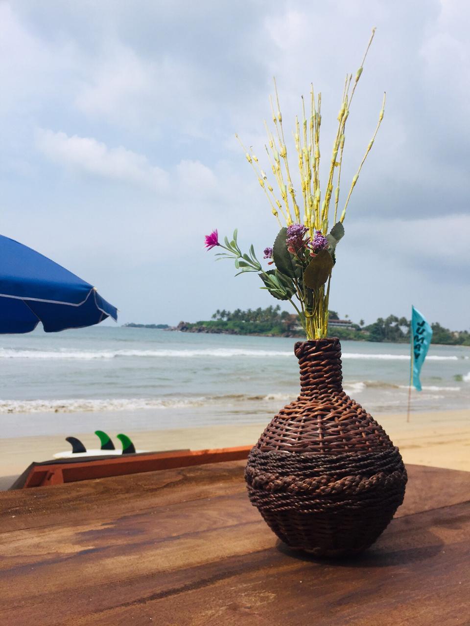 Surfing at Dewata Beach